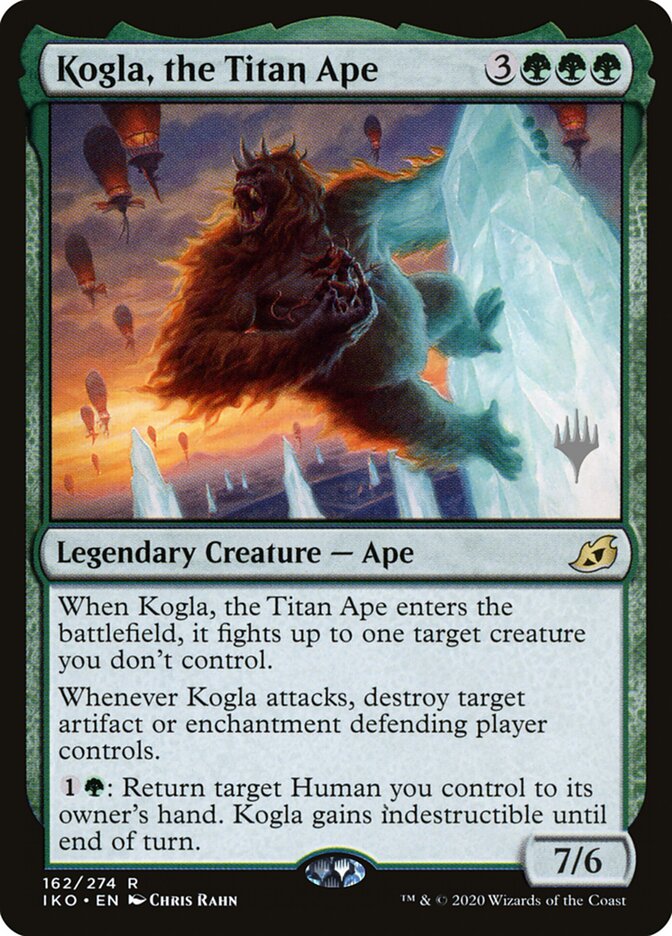 Kogla, the Titan Ape (162p) - Ikoria: Lair of Behemoths Promos (PIKO)
