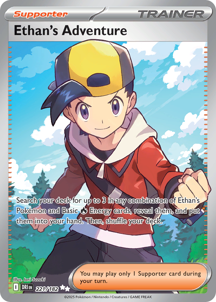 Ethan's Adventure (221/182) - [Full Art] Destined Rivals (DRI)