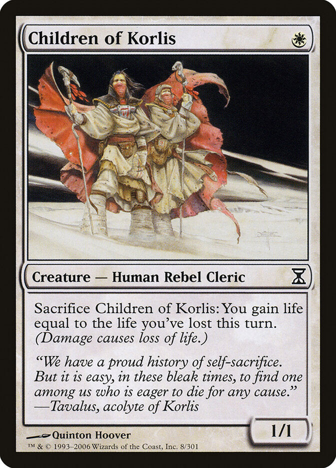 Children of Korlis (8) - Time Spiral (TSP)