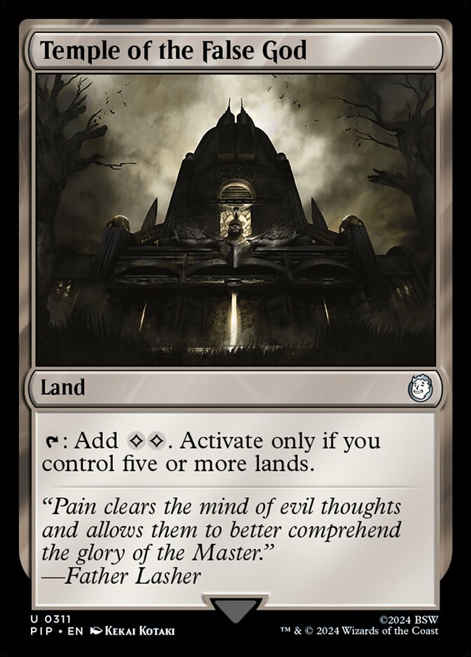 Temple of the False God - Fallout (PIP)