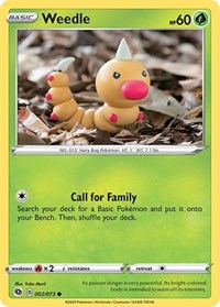 Weedle (2) - Champion's Path (CHP)