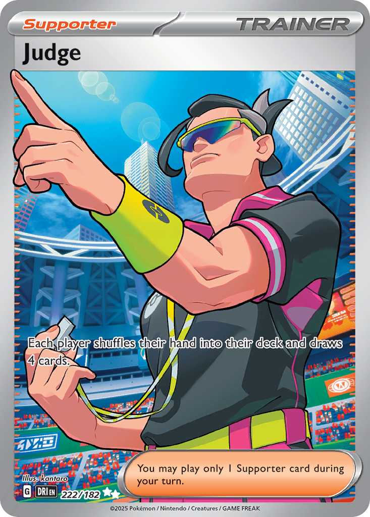 Judge (222/182) - [Full Art] Destined Rivals (DRI)