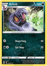 Arbok (34) - Champion's Path (CHP)