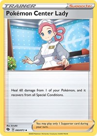 Pokemon Center Lady (60) - Champion's Path (CHP)