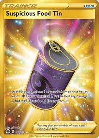 Suspicious Food Tin (Secret) (80) - Champion's Path (CHP)