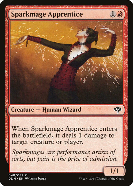 Sparkmage Apprentice (48) - Duel Decks: Speed vs. Cunning (DDN)
