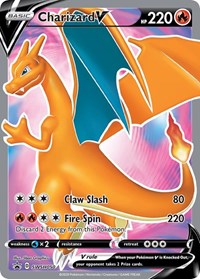 Charizard V - (SWSH050) - SWSH: Sword & Shield Promo Cards (SWSD)