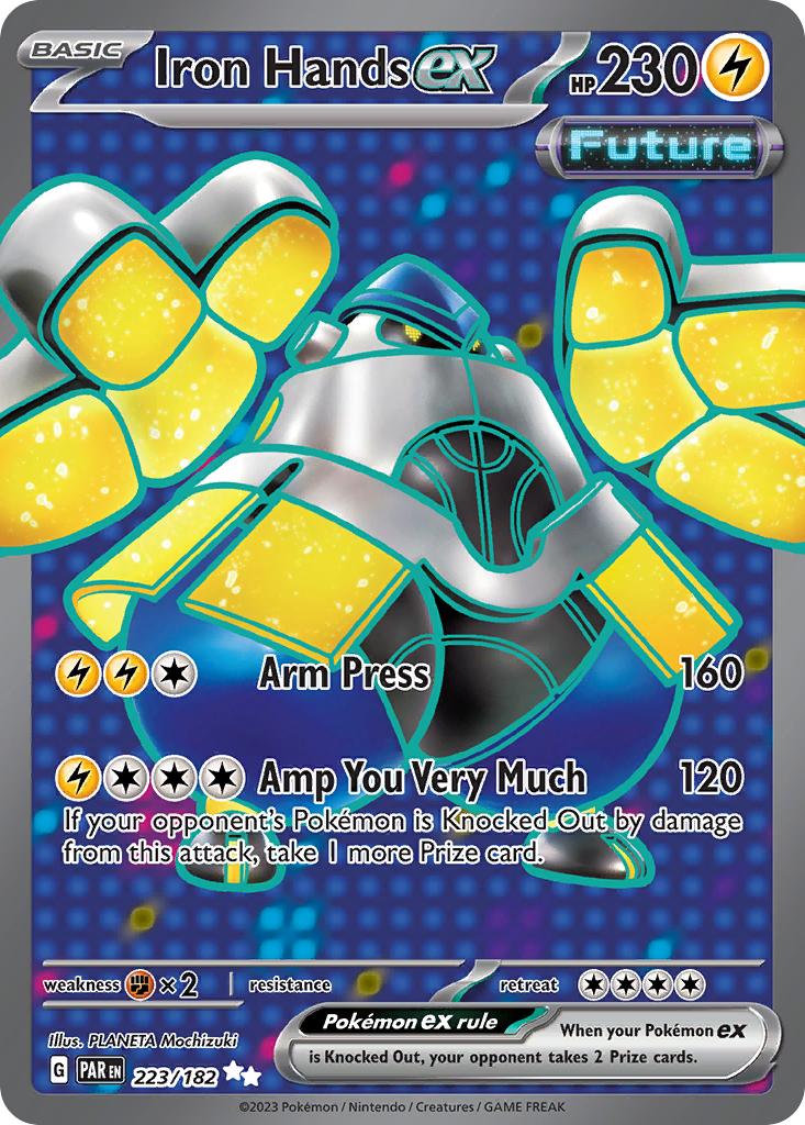 Iron Hands ex (223/182) - [Full Art] Paradox Rift (PAR)