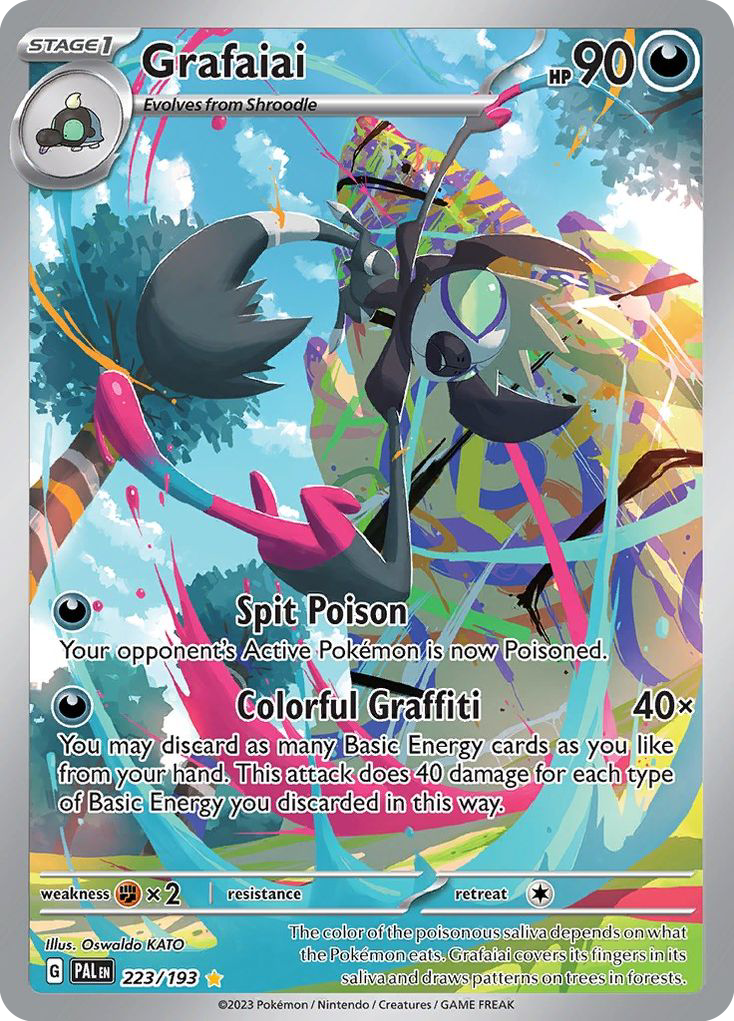 Grafaiai (223/193) - [Illustration Rare] Paldea Evolved (PAL)