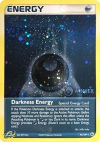 Darkness Energy (Special) - 93/109 (Cosmos Holo) (93) - League & Championship Cards (PR)