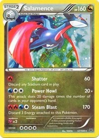 Salamence - 57/108 (Cosmos Holo) (57) - Blister Exclusives (BLE)