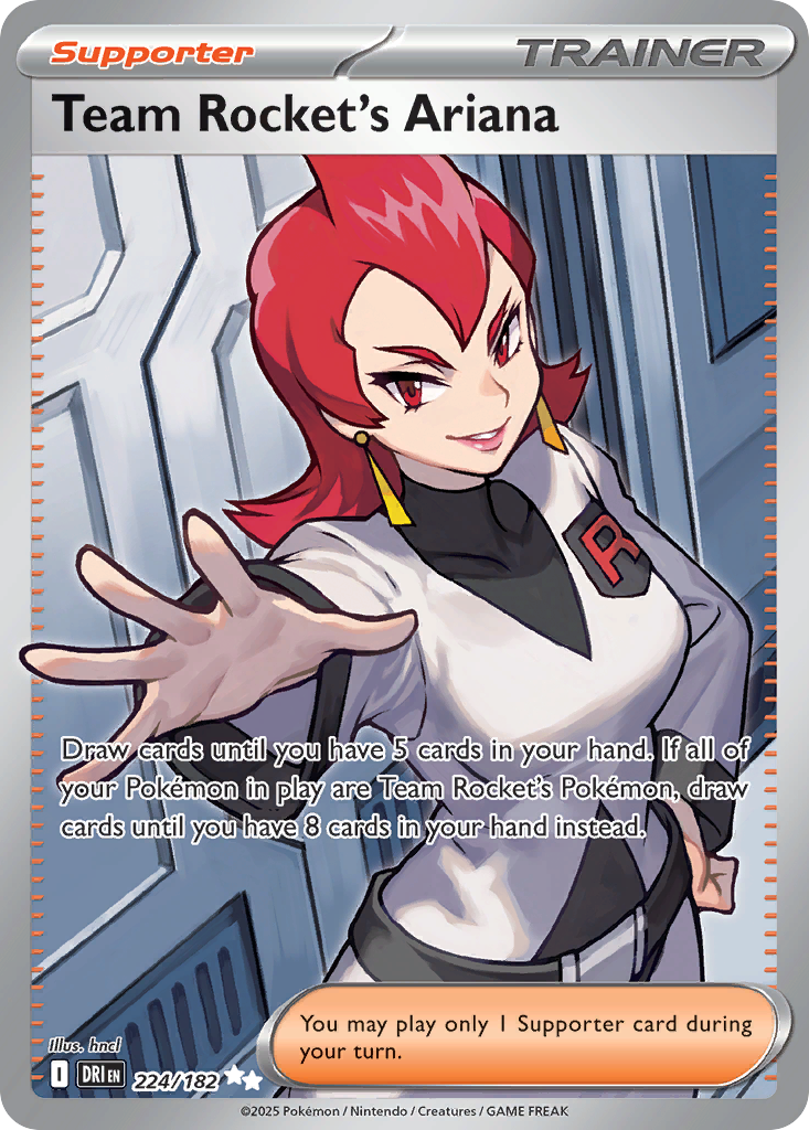 Team Rocket's Ariana (224/182) - [Full Art] Destined Rivals (DRI)
