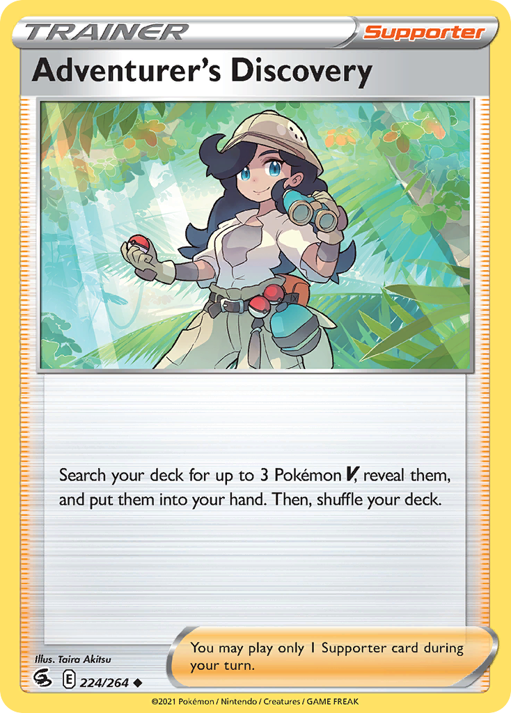 Adventurer's Discovery (224/264) - Fusion Strike (FST)