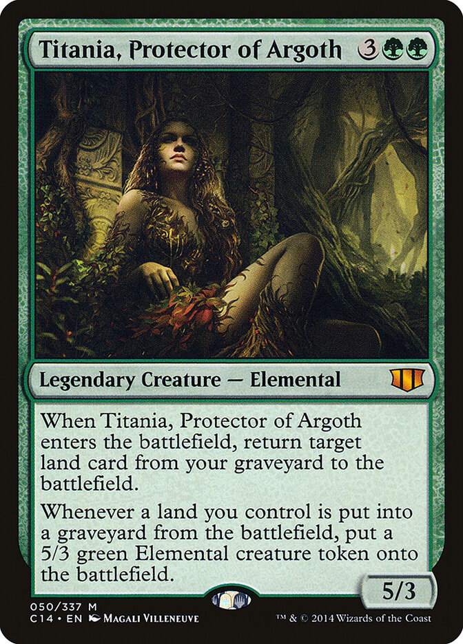 Titania, Protector of Argoth (50) - Commander 2014 (C14)