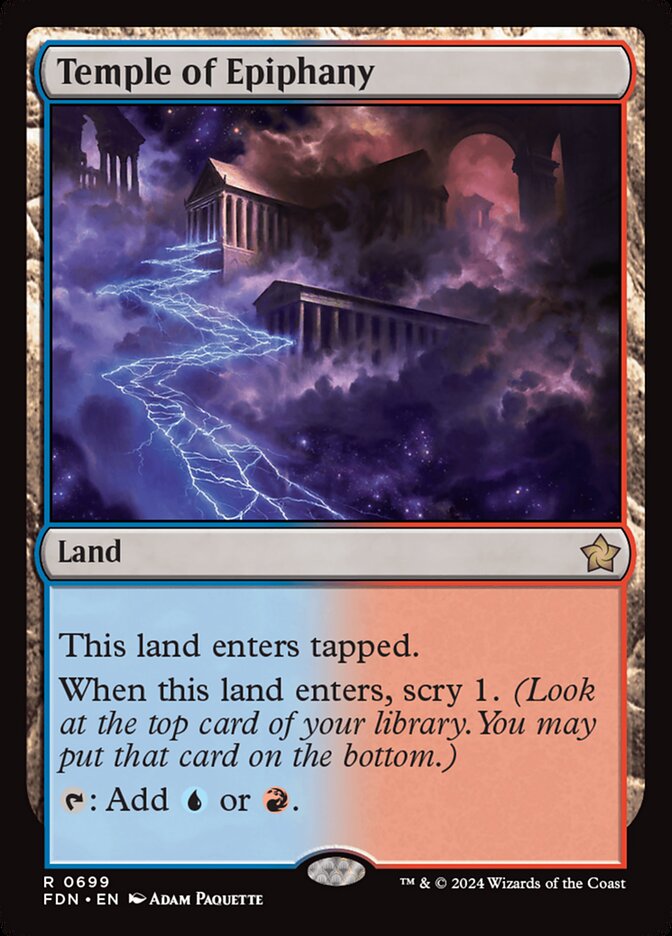 Temple of Epiphany (699) - Foundations (FDN)