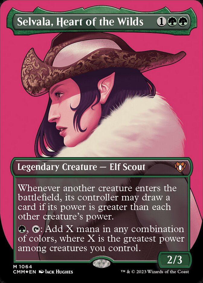 Selvala, Heart of the Wilds (1064) - Commander Masters (CMM)