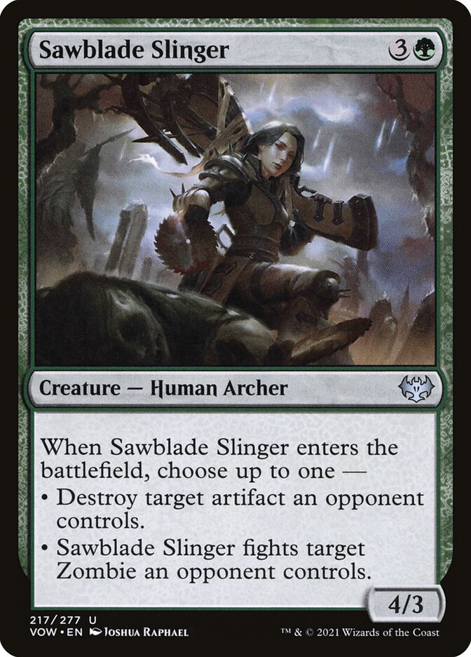Sawblade Slinger (217) - Innistrad: Crimson Vow (VOW)