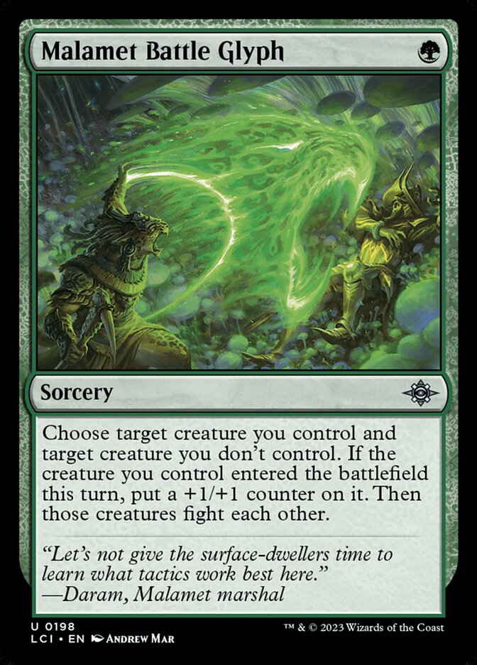 Malamet Battle Glyph (198) - The Lost Caverns of Ixalan (LCI)
