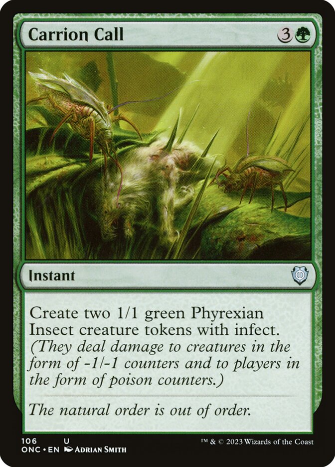 Carrion Call (106) - Phyrexia: All Will Be One Commander (ONC)