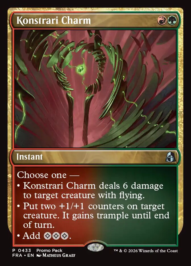 Konstrari Charm (433) - Reality Fracture (FRA)