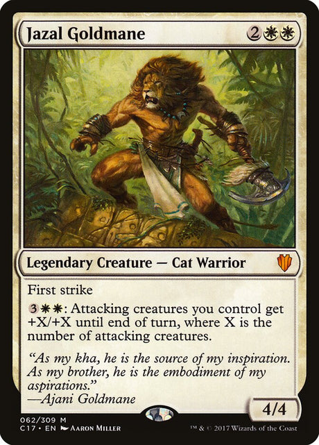 Jazal Goldmane (62) - Commander 2017 (C17)
