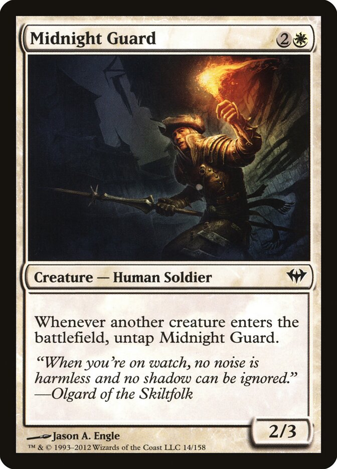 Midnight Guard (14) - Dark Ascension (DKA)