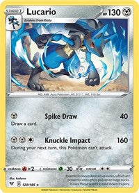 Lucario (120) - SWSH04: Vivid Voltage (SWSH04)