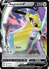 Aegislash V (126) - SWSH04: Vivid Voltage (SWSH04)