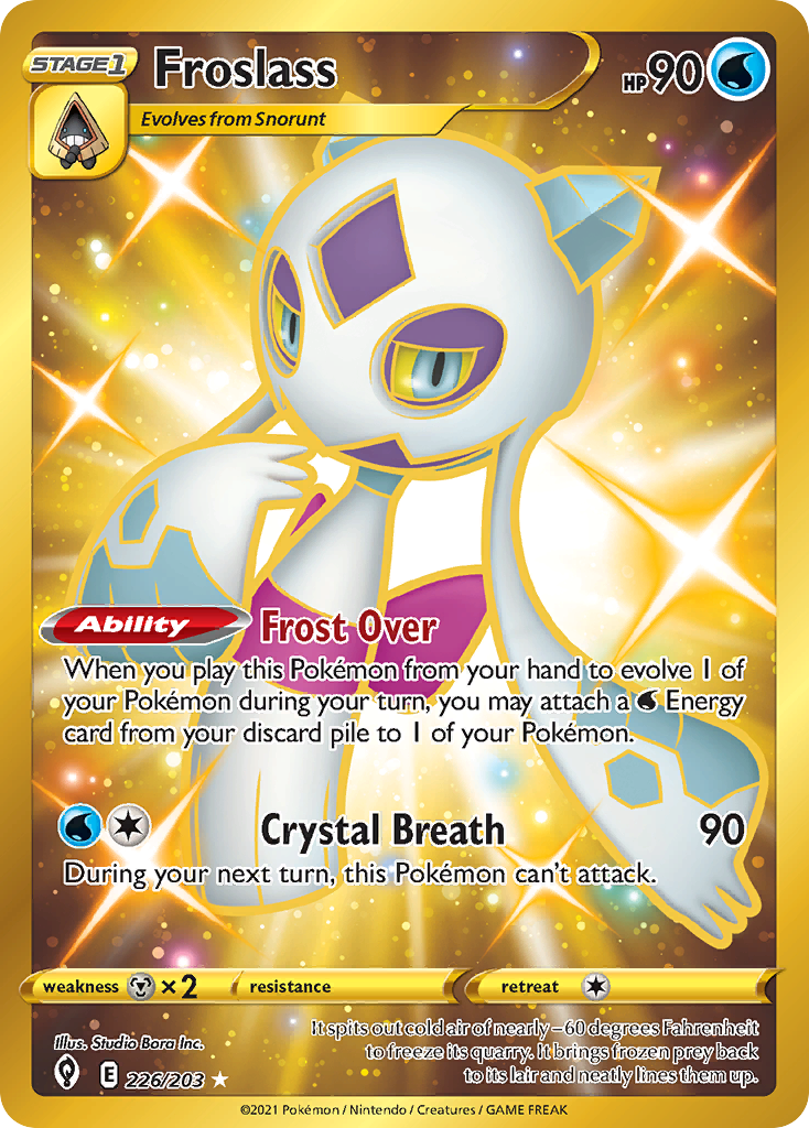 Froslass (226/203) - [Secret Rare] Evolving Skies (EVS)