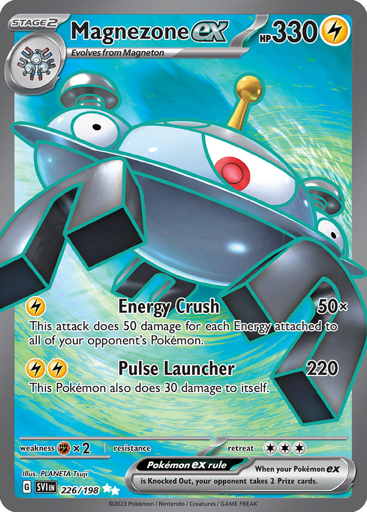 Magnezone ex (226/198) - [Full Art] Scarlet & Violet (SVI)