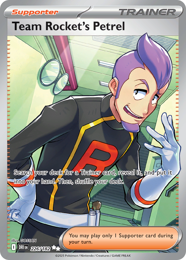 Team Rocket's Petrel (226/182) - [Full Art] Destined Rivals (DRI)