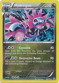 Hydreigon - 98/124 (Cosmos Holo) (98) - Blister Exclusives (BLE)