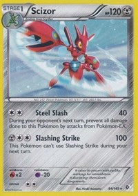 Scizor - 94/149 (Cosmos Holo) (94) - Blister Exclusives (BLE)