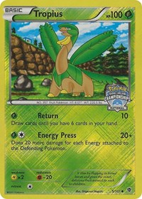 Tropius - 5/101 (National Championships) (5) - League & Championship Cards (PR)