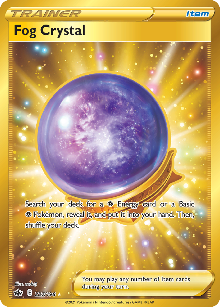 Fog Crystal (227/198) - [Secret Rare] Chilling Reign (CRE)