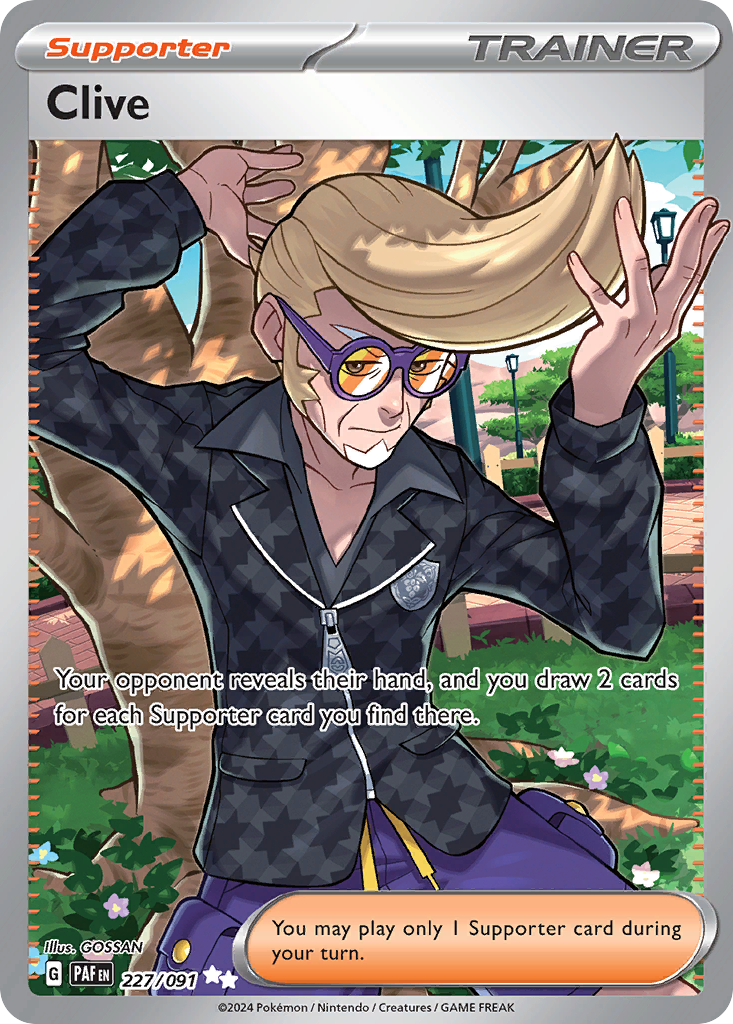 Clive (227/91) - [Full Art] Paldean Fates (PAF)
