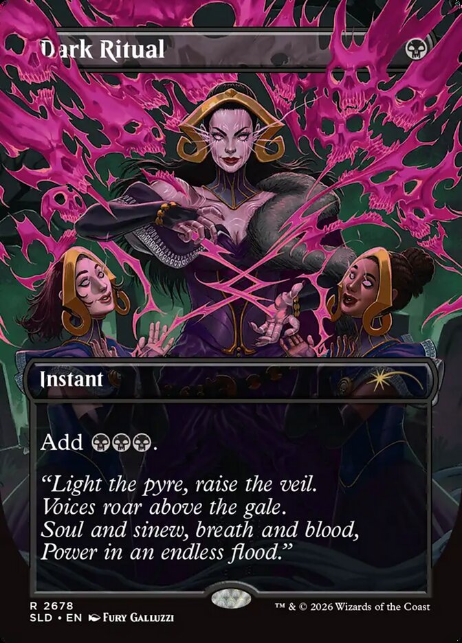 Dark Ritual (2678) - Secret Lair Drop (SLD)