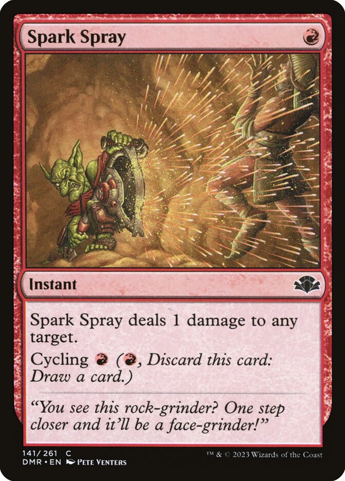 Spark Spray (141) - Dominaria Remastered (DMR)
