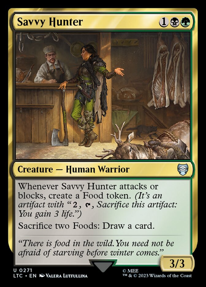 Savvy Hunter (271) - Tales of Middle-earth Commander (LTC)