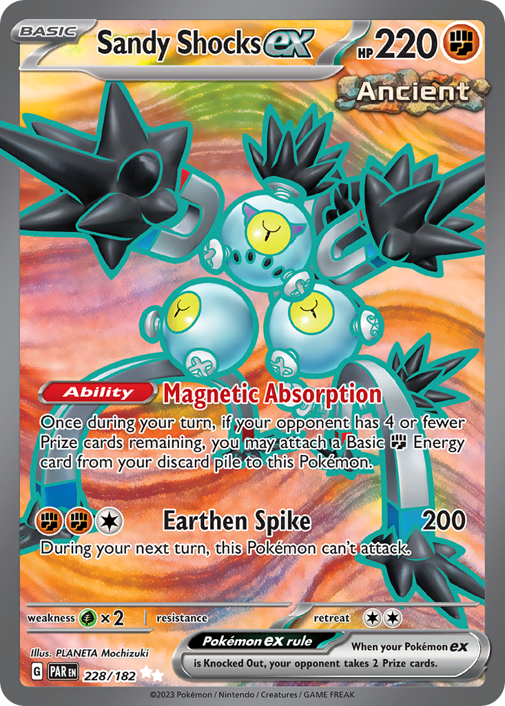 Sandy Shocks ex (228/182) - [Full Art] Paradox Rift (PAR)