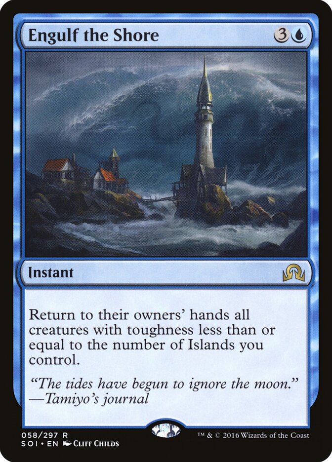 Engulf the Shore (58) - Shadows over Innistrad (SOI)