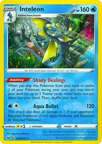Inteleon - 058/202 (Cosmos Holo) (58) - Miscellaneous Cards & Products (MCAP)