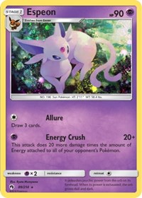 Espeon - 89/214 (Cosmos Holo) (89) - Blister Exclusives (BLE)