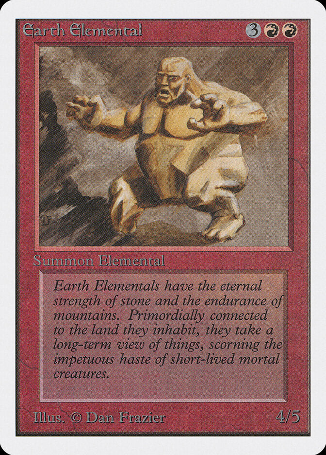 Earth Elemental (145) - Unlimited Edition (2ED)