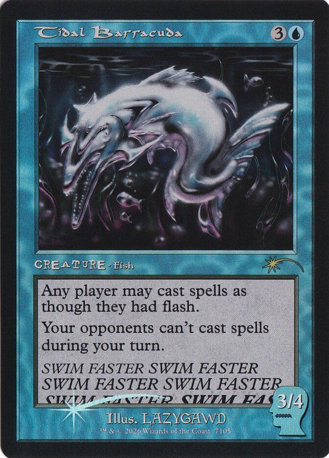 Tidal Barracuda (7105) - Secret Lair Drop (SLD)