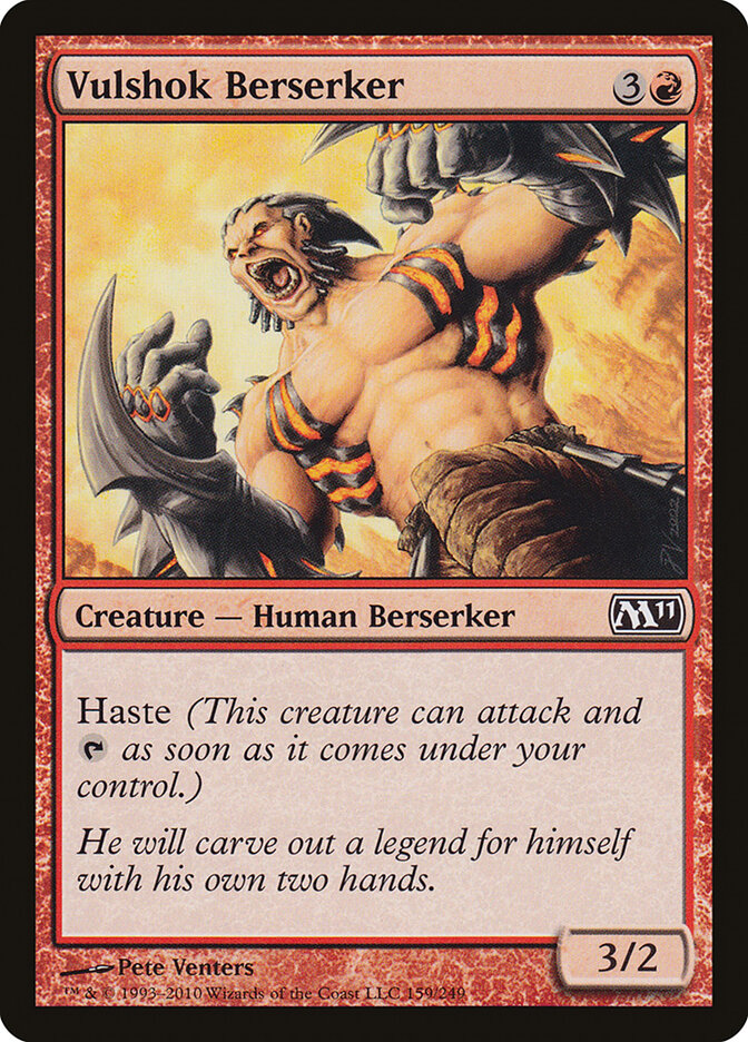 Vulshok Berserker (159) - Magic 2011 (M11)