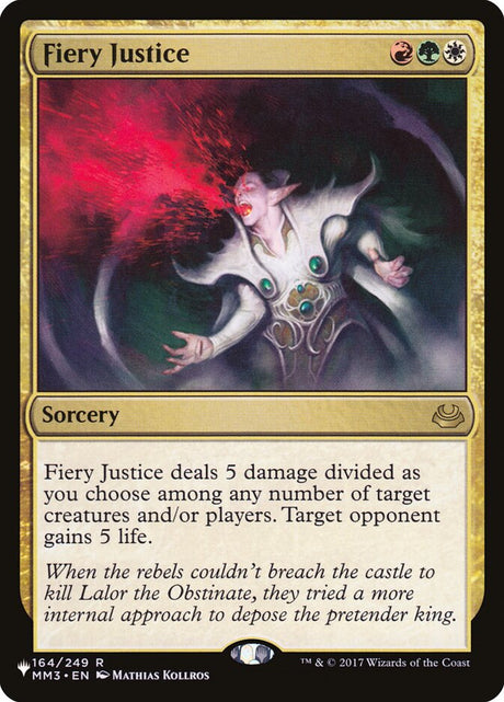 Fiery Justice (MM3-164) - The List (PLST)