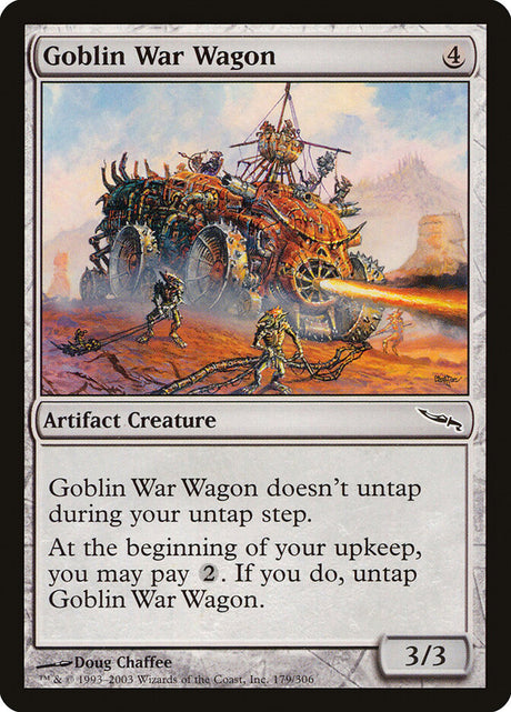 Goblin War Wagon (179) - Mirrodin (MRD)
