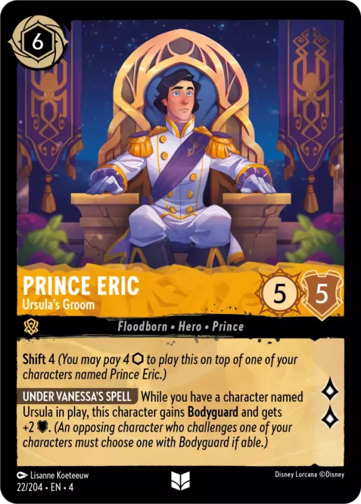 Prince Eric - Ursula's Groom - [Foil] Ursula's Return (4)