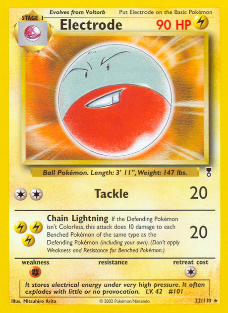 Electrode (22/110) - [Reverse Holo] Legendary Collection (LC)